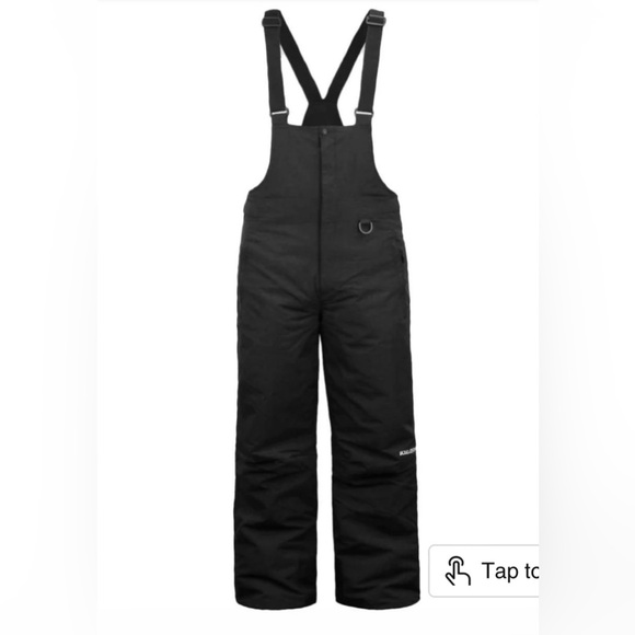 BOULDER GEAR PINNACLE INSULTED SKI PANTS BIB BLACK - Picture 1 of 11